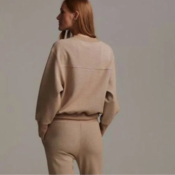 Varley Edith Ribbed Pique Top - Picture 3 of 9